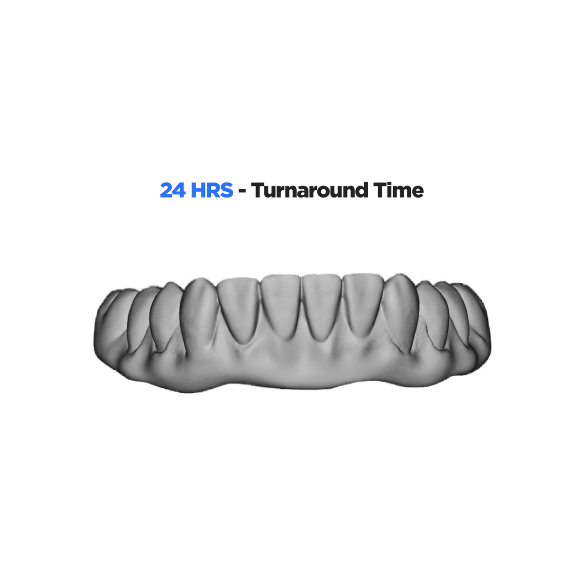 3DDX Full Arch Temporary Prosthesis Design with 24-hour Turnaround Time