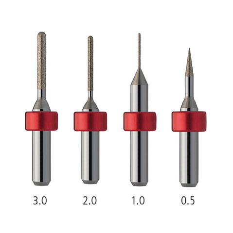 Morpheus Burs for PM7 - Red DC for Glass Ceramic
