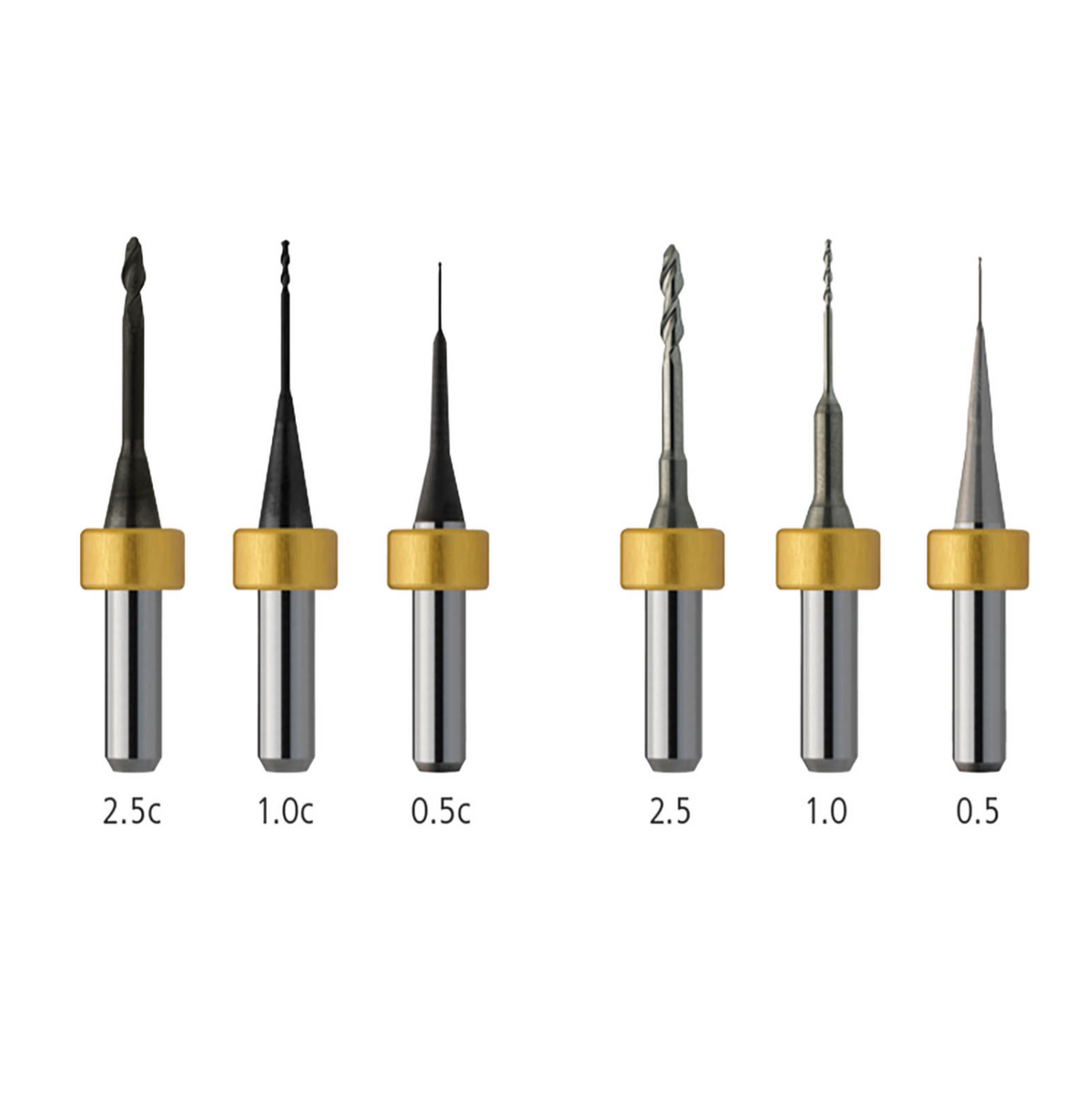 Morpheus Burs for PM7 - Yellow DC for Zirconia